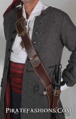 Leather Navy Baldric
