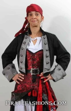 Milady Pirate Jacket -Rico Shop newbkgyjacket