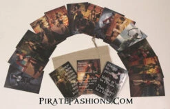 Hot Pirate Babe Postcard Set