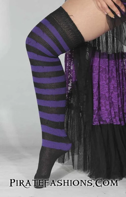 Striped Pirate Knee Socks - Image 14