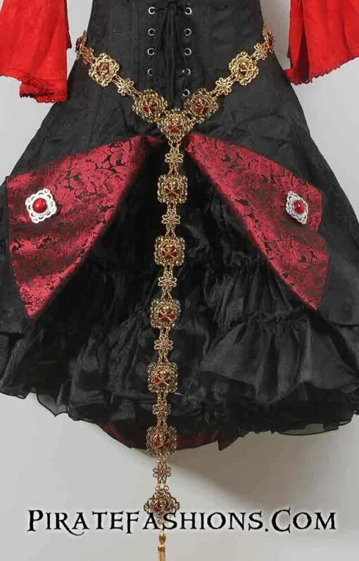 Pirate Queen Jeweled Belt - Image 3
