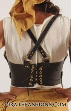 Leather Raider Bodice -Rico Shop raider bodiceb