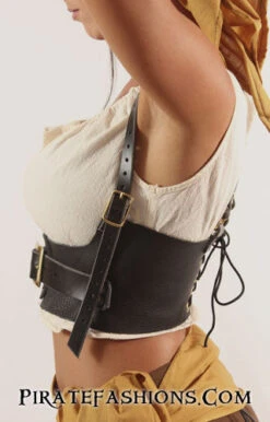 Leather Raider Bodice -Rico Shop raider bodies