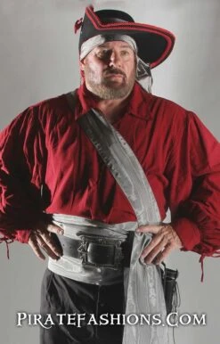 Buccaneer Fabric Baldric -Rico Shop red highlander