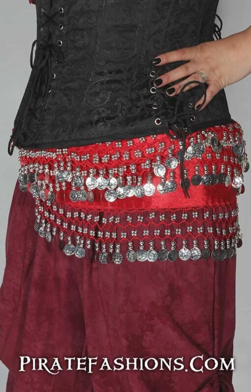 Velvet Hip Scarf - Image 2