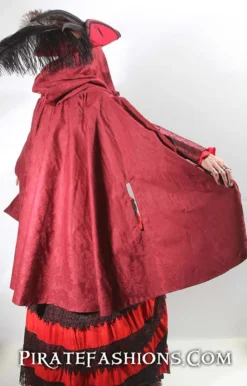 Red Riding Hooded Cape -Rico Shop redcape