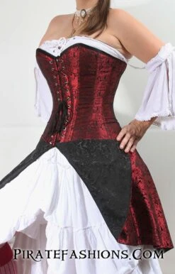 Corset Dress -Rico Shop redcorsetdres2