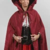 Red Riding Hooded Cape