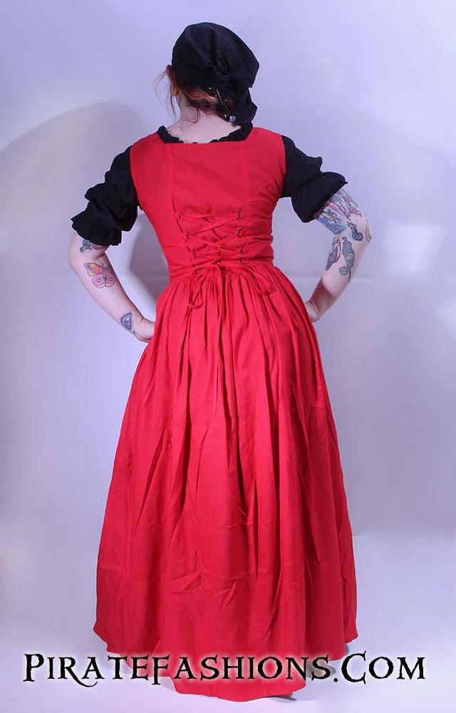 Red Tavern Dress 4 Red Tavern Dress - Image 4