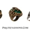 Jack Sparrow Ring Set