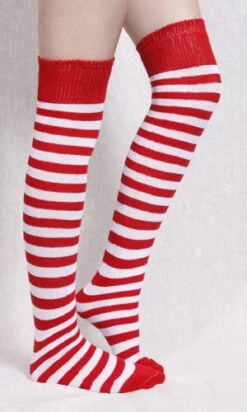 Striped Pirate Knee Socks -Rico Shop s socks rw
