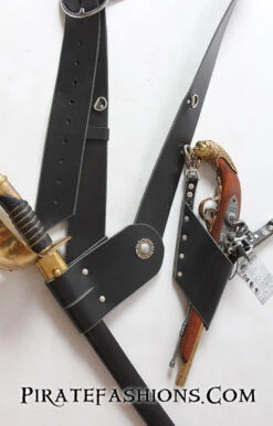 Sea Rover Leather Pirate Baldric -Rico Shop seariver1