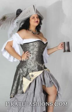 Corset Dress -Rico Shop silver corsetdress outfit