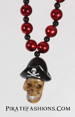 Pirate Skull With Hat Specialty Bead