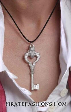 Skull Key Pendant