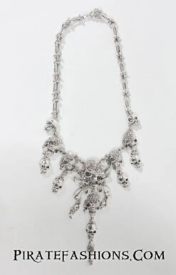 Skull Pistol Necklace 8 Skull Pistol Necklace -Rico Shop skull pistol s