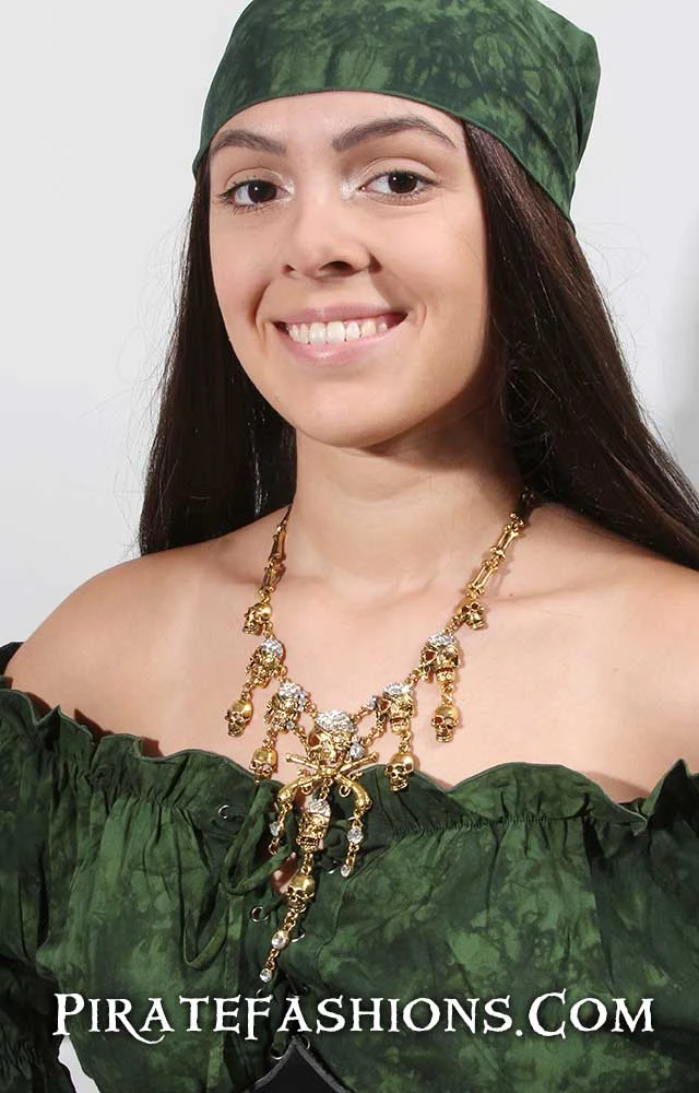 Skull Pistol Necklace 1 Skull Pistol Necklace