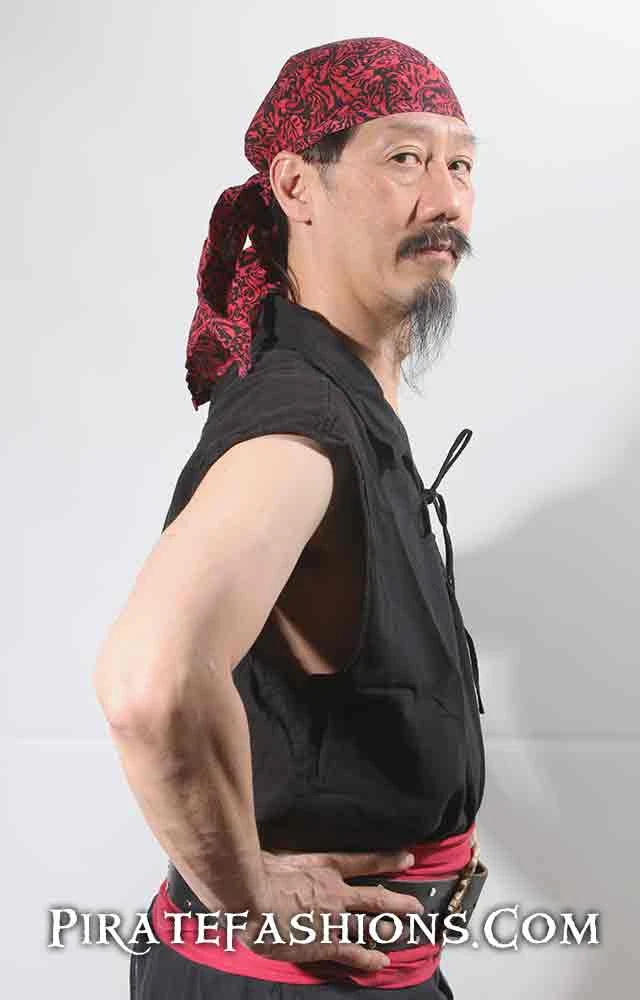 Sleeveless Pirate Shirt 5 Sleeveless Pirate Shirt - Image 5