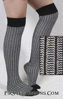Wicked Wench Socks -Rico Shop sock wench bw