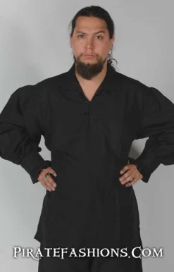 Sea Wolf Shirt With Cravat -Rico Shop sw shirt bk2