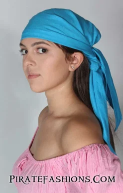 Solid Linen Pirate Bandana -Rico Shop tortugabandana