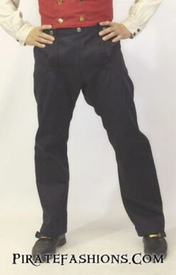 Drop Front Trousers -Rico Shop trouser2