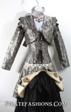 Ladies Turkish Vest With Removable Sleeves 13 Ladies Turkish Vest With Removable Sleeves -Rico Shop turkishvestsilver1