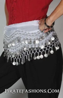 Sea Wench Hip Scarf -Rico Shop white swhs