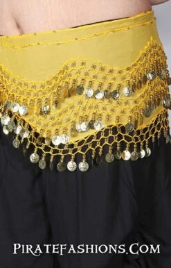 Sea Wench Hip Scarf -Rico Shop yellow swhs