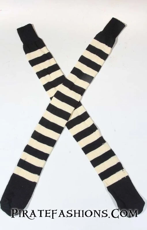Striped Pirate Knee Socks - Image 18